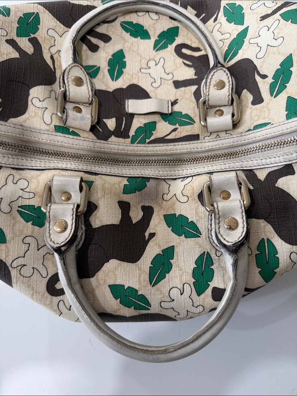 Gucci Rare UNICEF limited edition elephant Joy Boston bag - Picture 7 of 10